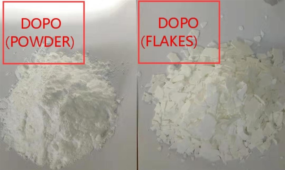 DOPO powder and flakes